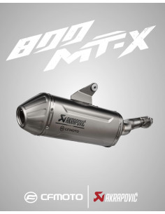 SILENCIEUX AKRAPOVIC CFMOTO...