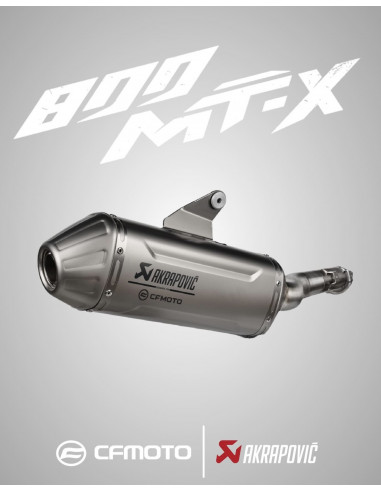 SILENCIEUX AKRAPOVIC CFMOTO 800MT-X... SILENCIEUX AKRAPOVIC CFMOTO 800MT-X...