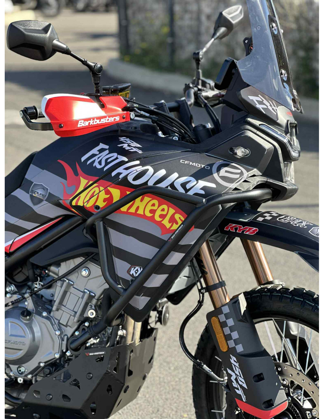 Sabot moteur SW-MOTECH pour CFMOTO 450MT Sabot moteur SW-MOTECH pour CFMOTO 450MT