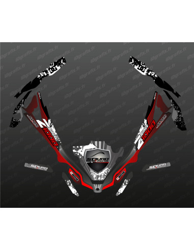 KIT DECO CFMOTO ZFORCE 1000 SPORT ROUGE